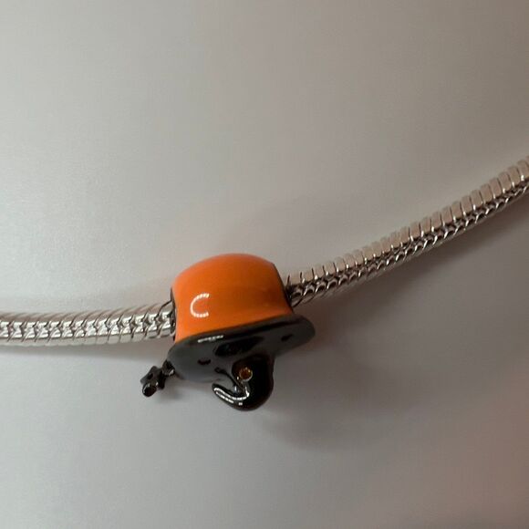 Jack-O'-Lantern Witch Pumpkin Pandora Compatible Charm - Picture 4 of 7